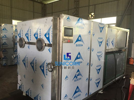 中国 10sqm 100kg容量の真空の乾燥機械優秀な温度調整 サプライヤー
