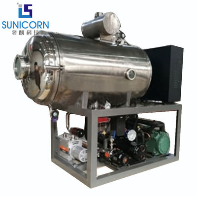 中国 500kg容量の産業凍結乾燥機、回転式凍結乾燥器の部屋の設計 サプライヤー
